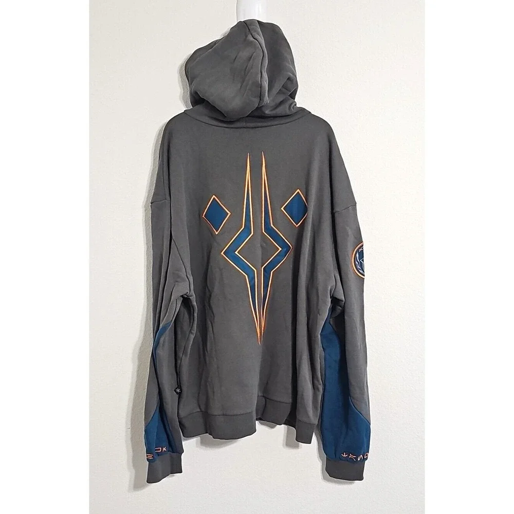 Star Wars Men's Pullover Hoodie Hooded Sweater Logo Size XL